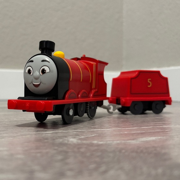 Trackmaster All Engines Go James and Tender - Works - Picture 2 of 8